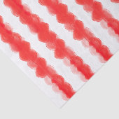 レトロはっきりしたモダンレッドフェスティバルのクリスマス 薄葉紙 (詳細)