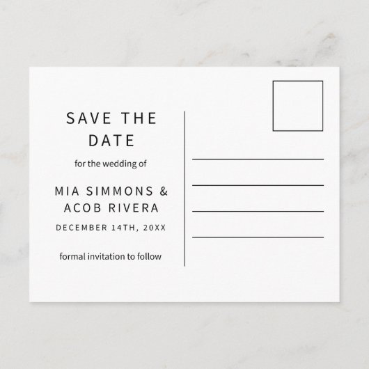 レトロはっきりしたヴィンテージHolly日付の保存 ポストカード (裏面)