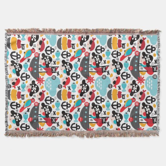 レトロはイラストレーションの航行を略奪します スローブランケット (正面)