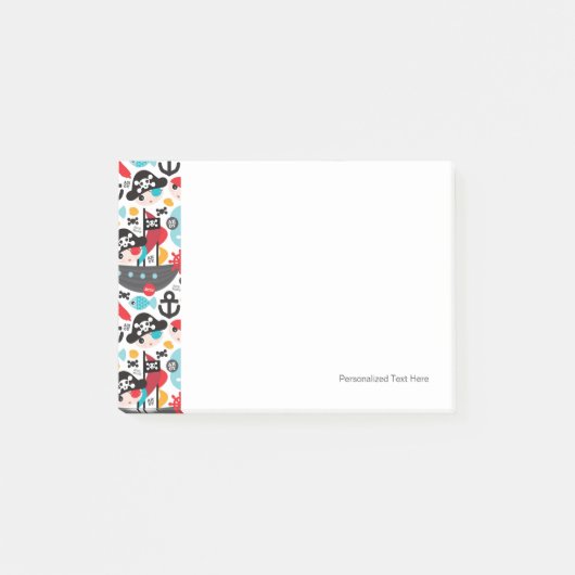 レトロはイラストレーションの航行を略奪します ポストイット (正面)