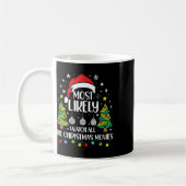 レトロはクリスマス映画を見る可能性が最も高い コーヒーマグカップ (左)