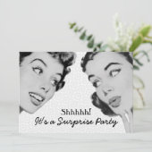 レトロはサプライズ誕生日パーティーを告げる 招待状 (スタンド正面)