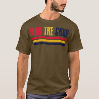レトロはチョップを恐れる Tシャツ