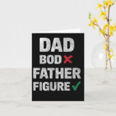 レトロはパパではないBodその父姿 カード (黄色い花)