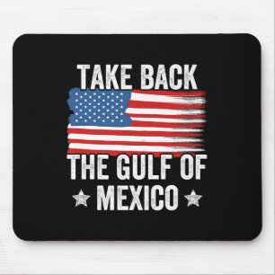 レトロはメキシコ湾を取り戻す米国国旗G マウスパッド