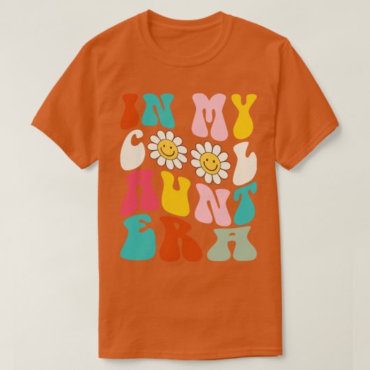 レトロは叔母のクール時代にアンテクールー叔母のために Tシャツ (デザイン正面)