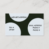 レトロは名刺を一周します 名刺 (裏面)