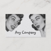 レトロは告げます 名刺 (裏面)