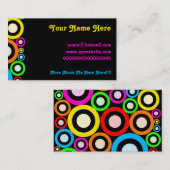 レトロは壁紙を鳴らします 名刺 (正面/裏面)