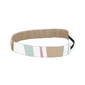 レトロは縞で飾ります アスレチックヘッドバンド (右)