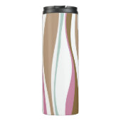 レトロは縞で飾ります タンブラー (裏面)