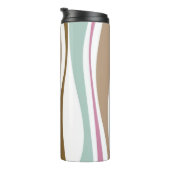 レトロは縞で飾ります タンブラー (回転右)