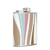 レトロは縞で飾ります フラスク (右)