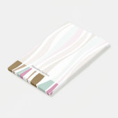 レトロは縞で飾ります ポストイット (アングル)