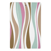 レトロは縞で飾ります ミニクリップボード (裏面)