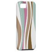 レトロは縞で飾ります Case-Mate iPhoneケース (裏面/右)