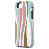 レトロは縞で飾ります Case-Mate iPhoneケース (裏面左)