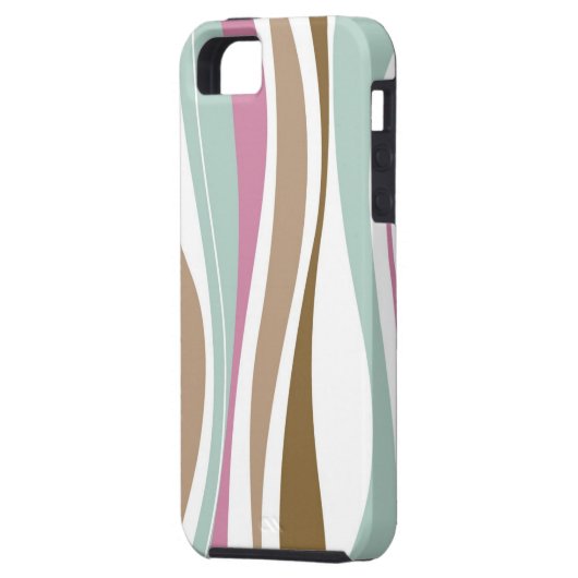 レトロは縞で飾ります Case-Mate iPhoneケース (裏面左)