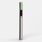 レトロは、花及びモノグラムのiPhone 5の場合縞で飾ります Case-Mate iPhoneケース (裏面/右)