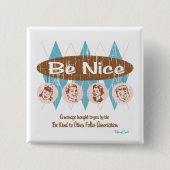 レトロは「Niceです 缶バッジ (正面)