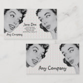 レトロはV3を告げます 名刺 (正面/裏面)