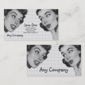 レトロはV5を告げます 名刺 (正面/裏面)