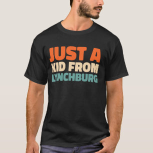 レトロはVirginia Lynchburg Americanから来たひとり Tシャツ
