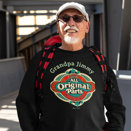 レトロほぼすべてのオリジナルパーツカスタム スウェットシャツ