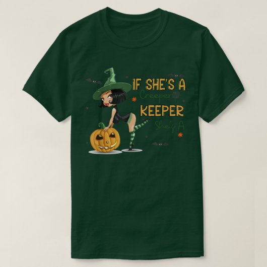 レトロもし彼女はキーパーのハルである沿道おもしろい Tシャツ (デザイン正面)