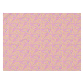 レトロよくはしゃぐフェアリーのパン模様パーティー テーブルクロス (正面(横))