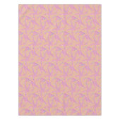 レトロよくはしゃぐフェアリーのパン模様パーティー テーブルクロス (正面)