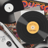 レトロをテーマにした誕生日パーティーの招待状 招待状