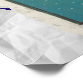 レトロを探して本を使って探索。編集可能文字。 ポスター (角)