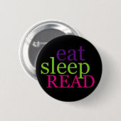 -レトロを食べて下さい、眠らせて下さい、読んで下さい 缶バッジ (正面&裏面)