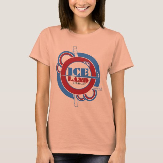 レトロアイスガールズTシャツ Tシャツ (正面)