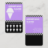 レトロアイスクリームパチェッカーンチカード ロイヤリティカード (正面/裏面)