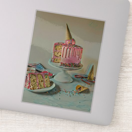 レトロアイスクリームポピクル シール (詳細)