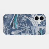 レトロアイランドクルーザー iPhone 16ケース (裏面横)