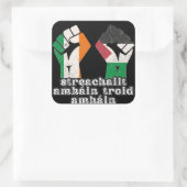 レトロアイルランドパレスティナンスフォスト革命 スクエアシール (バッグ)