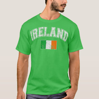 レトロアイルランドSt patricks day国旗 Tシャツ