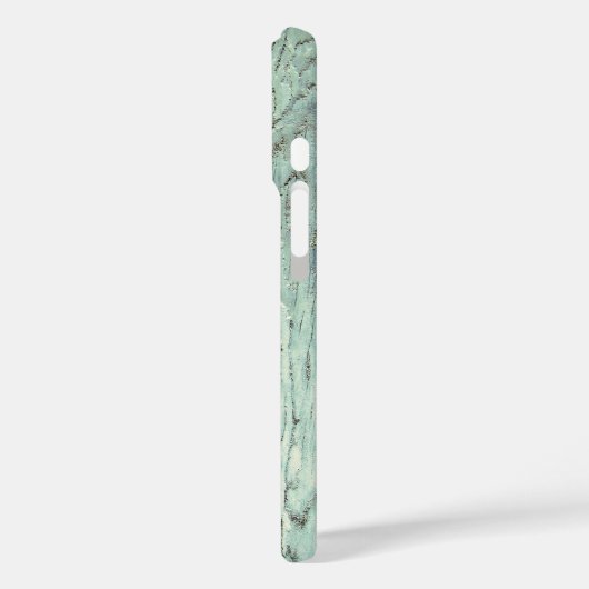 レトロアクアウッド Case-Mate iPhoneケース (裏面 / 左)