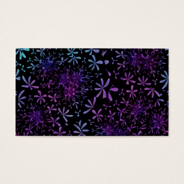 レトロアクアパープルフローラ (正面)