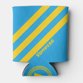 レトロアクアリーフ三ストライプつの名前 缶クーラー