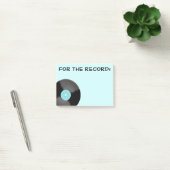 レトロアクア（レコードItノート用） ポストイット (オフィス)
