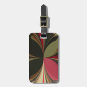 レトロアクナマタタギフトシックアパレルカラーデザイン ラゲッジタグ (正面縦)