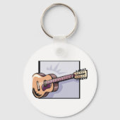 レトロアコースティック12弦ギター キーホルダー (裏面)
