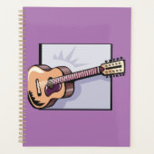 レトロアコースティック12弦ギター プランナー手帳 (正面)