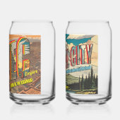 レトロアステカエンパイア&クリスタルシティ ガラス缶 (左)