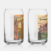 レトロアステカエンパイア&クリスタルシティ ガラス缶 (右)