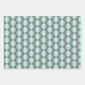 レトロアトミックアートボードリョ ラッピングペーパーシート (正面)